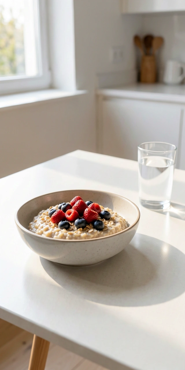 Nutrition équilibrée le matin